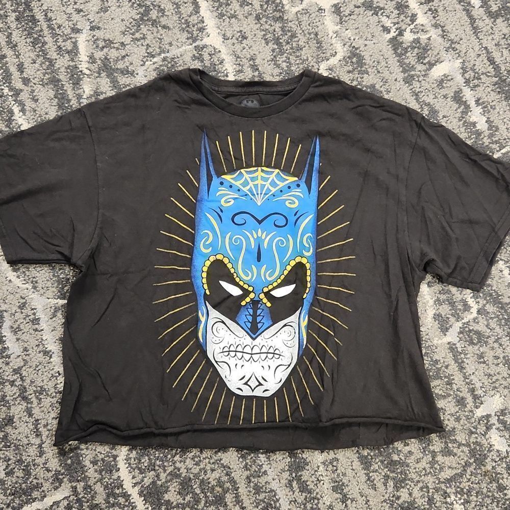 Batman Day of the Dead Crop Top L